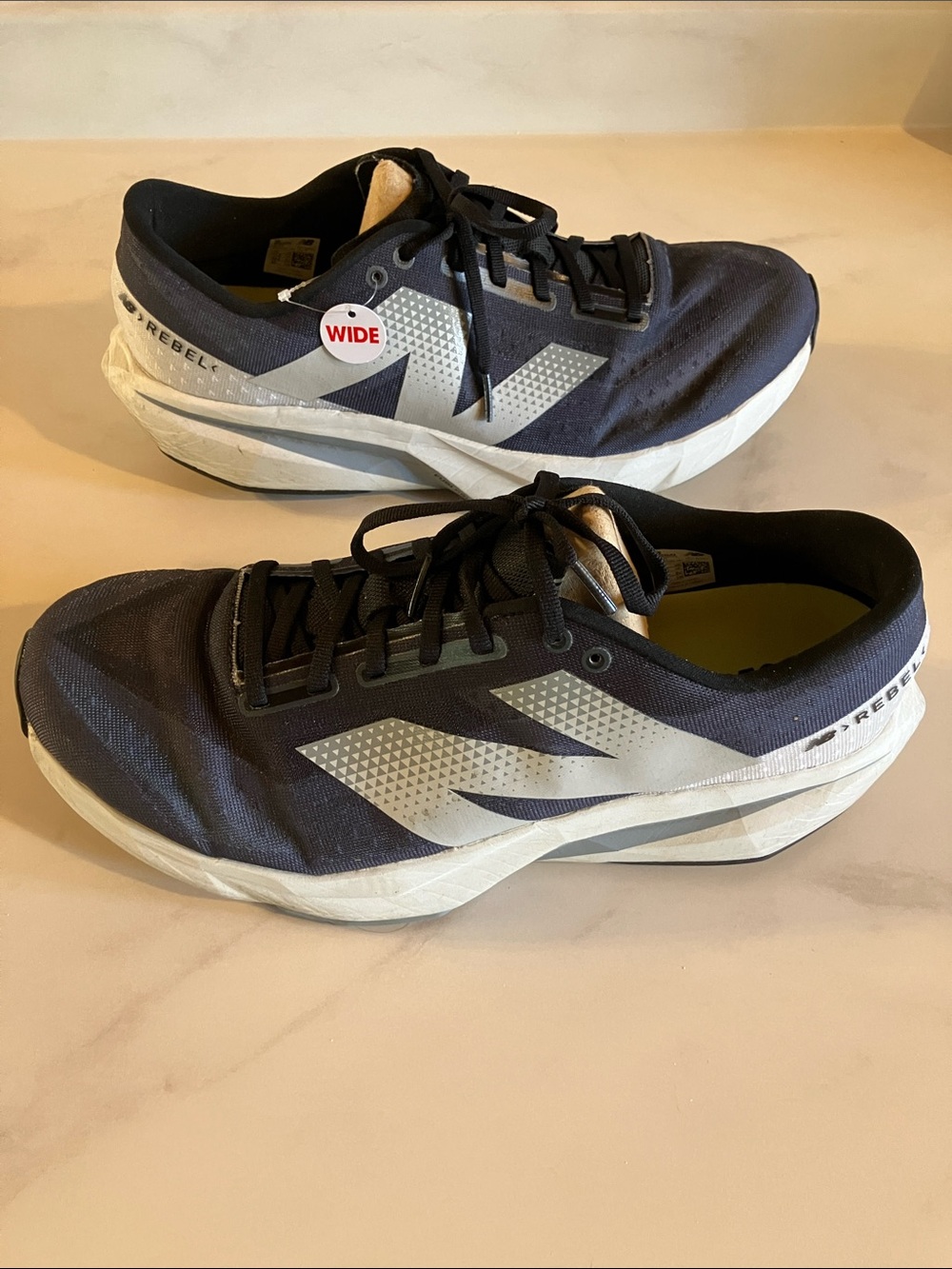 New Balance Fuel Cell Rebel v4 - Grey/Black - US Men’s 12 Wide